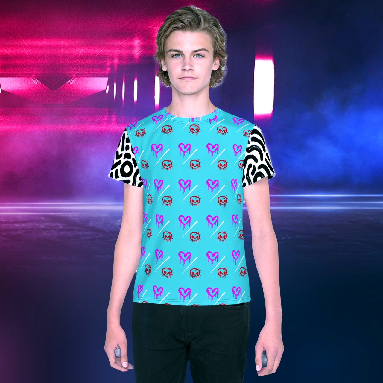 Love over everything Youth crew neck t-shirt