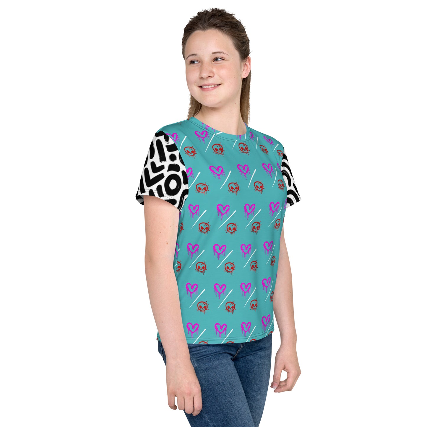 Love over everything Youth crew neck t-shirt