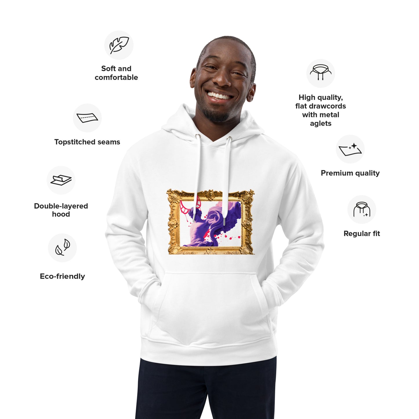 Dark Ethereal Premium eco hoodie