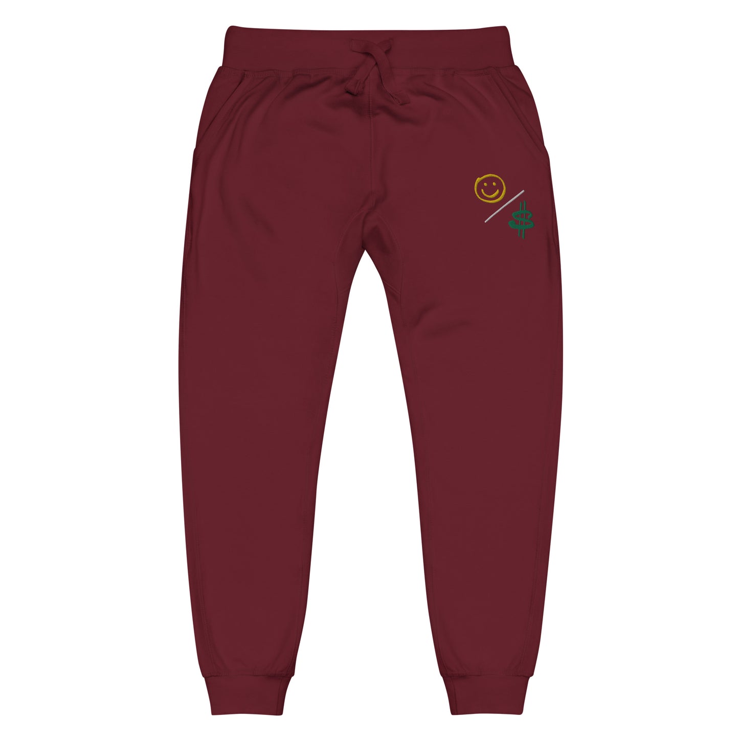 Happiness / Money Unisex fleece sweatpants