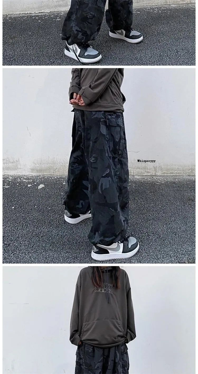 Vintage Military Cargo Pants Men