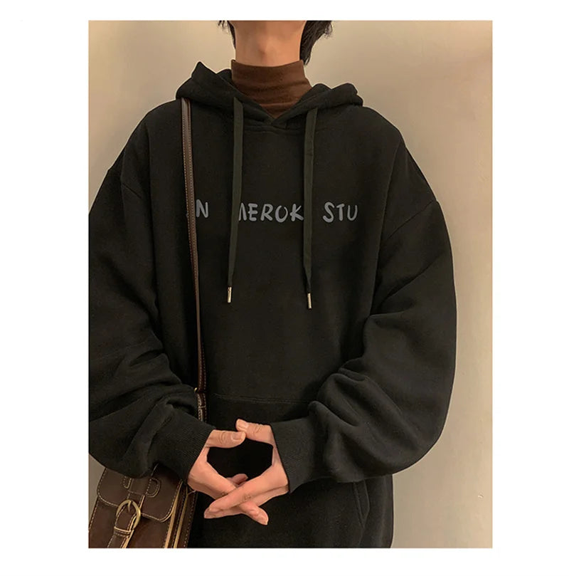 Y2K Vintage Streetwear Hooded Sweatshirts