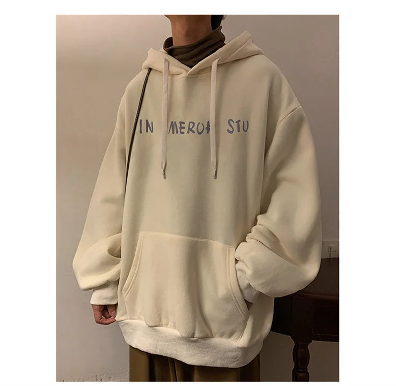 Y2K Vintage Streetwear Hooded Sweatshirts