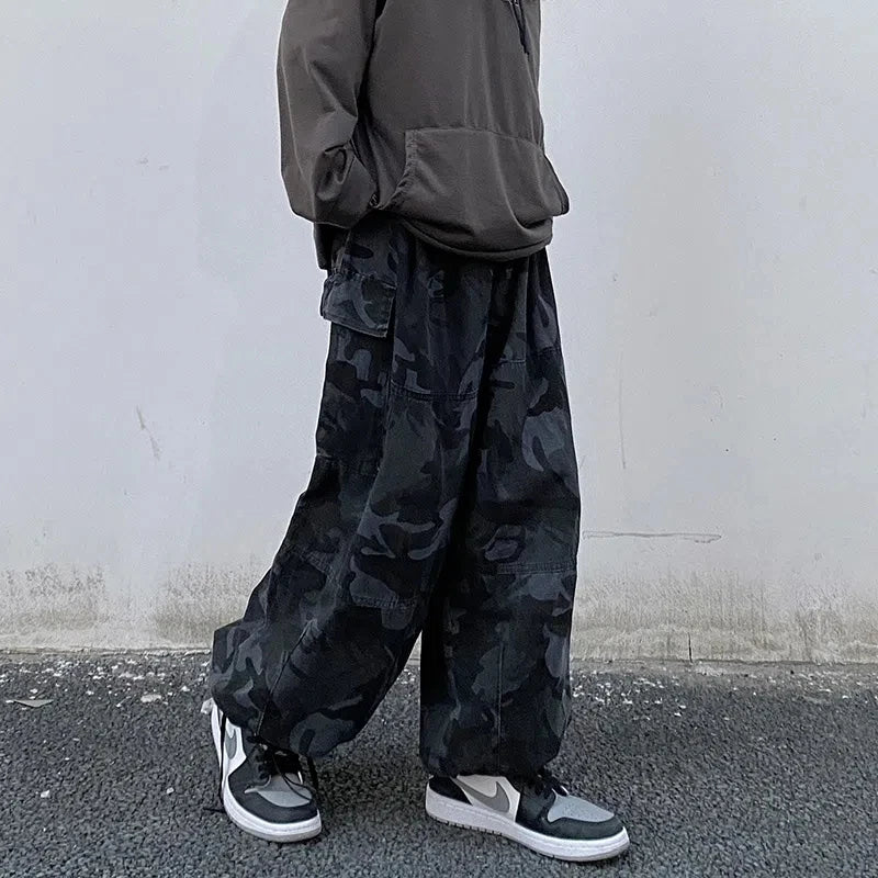 Vintage Military Cargo Pants Men