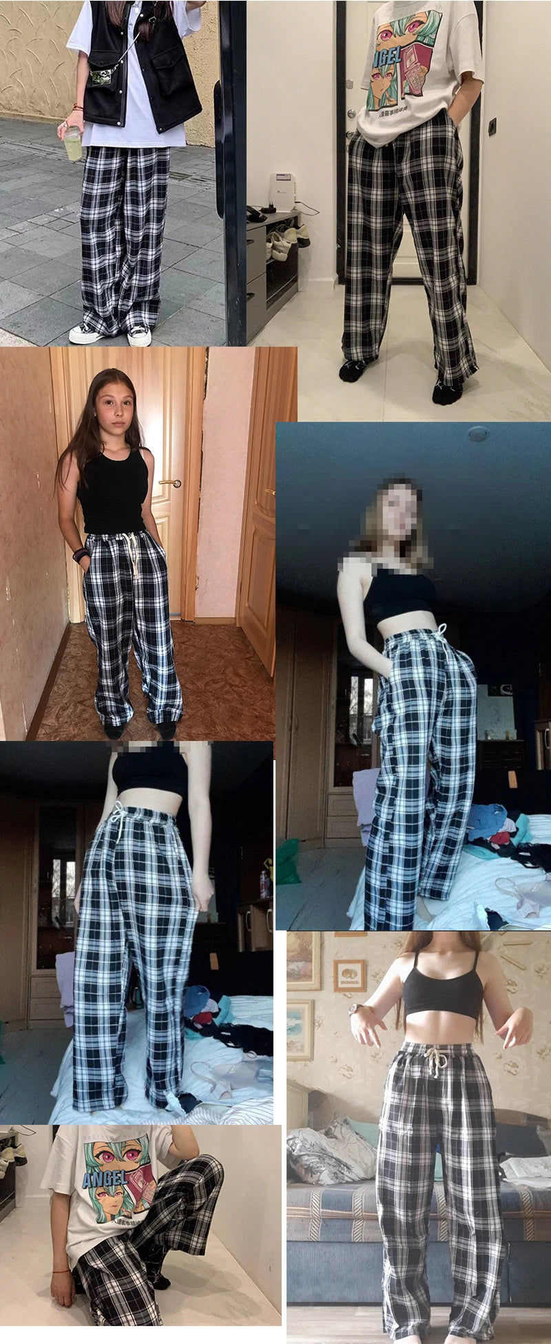 Women's Plaid Pants