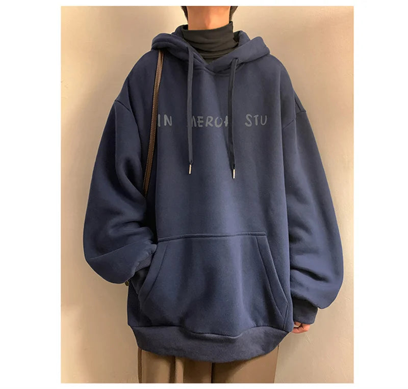 Y2K Vintage Streetwear Hooded Sweatshirts