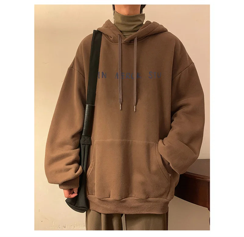 Y2K Vintage Streetwear Hooded Sweatshirts