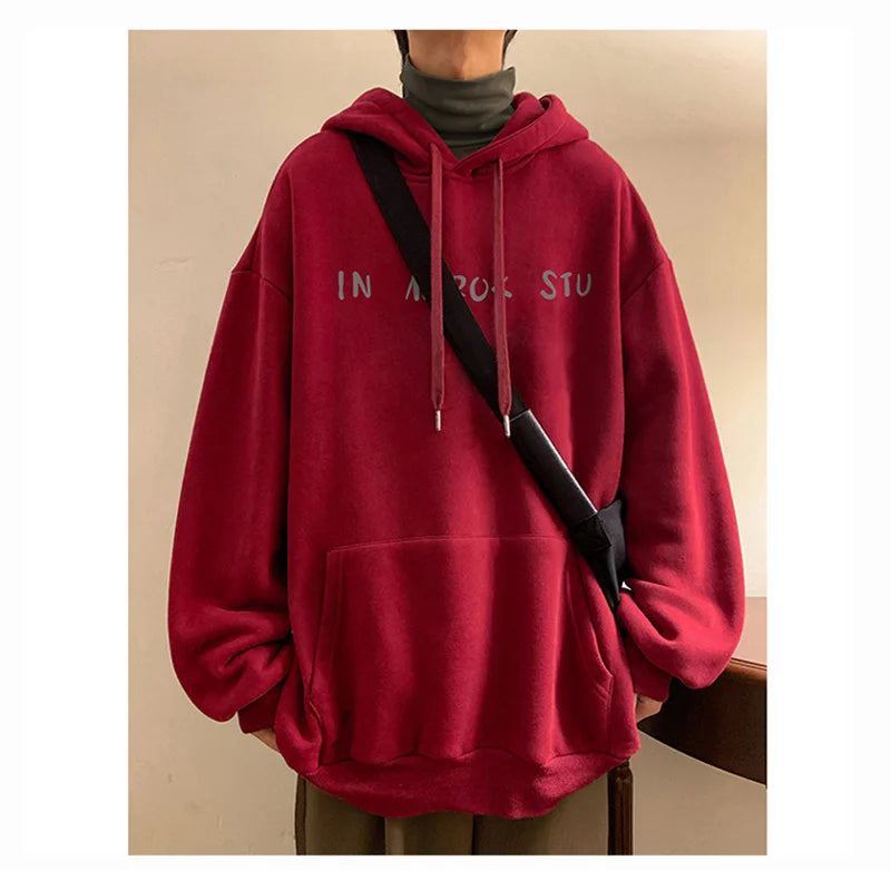 Y2K Vintage Streetwear Hooded Sweatshirts