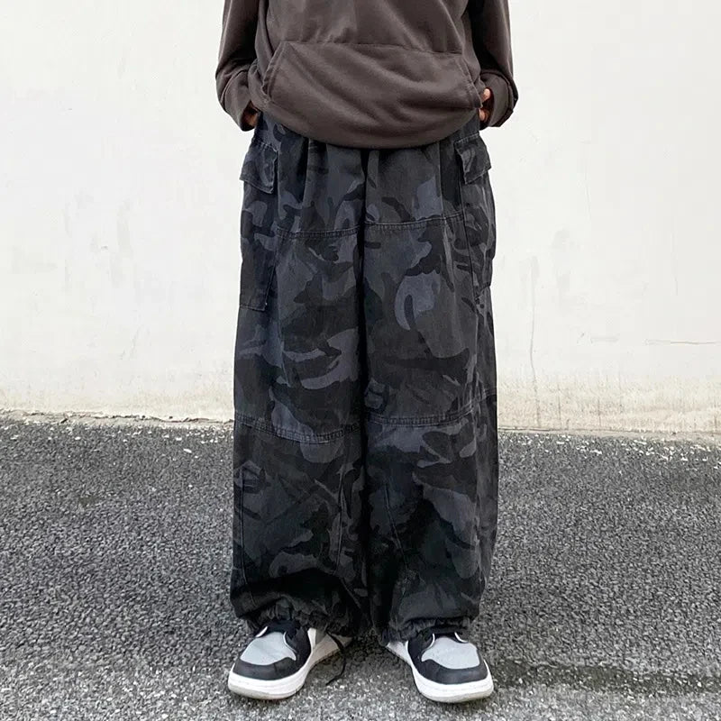 Vintage Military Cargo Pants Men