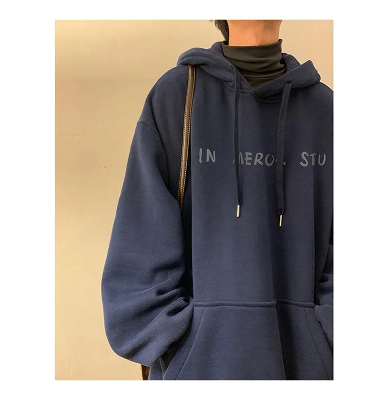 Y2K Vintage Streetwear Hooded Sweatshirts