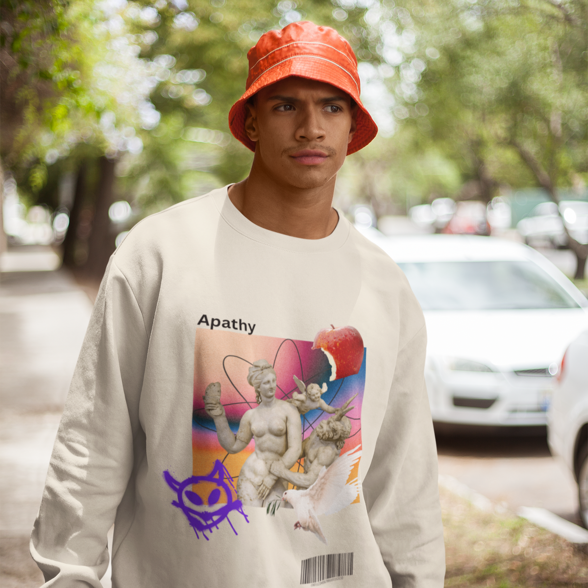 Apathy Sin APATHY IS A SIN MENS HEAVY CREW – My Store