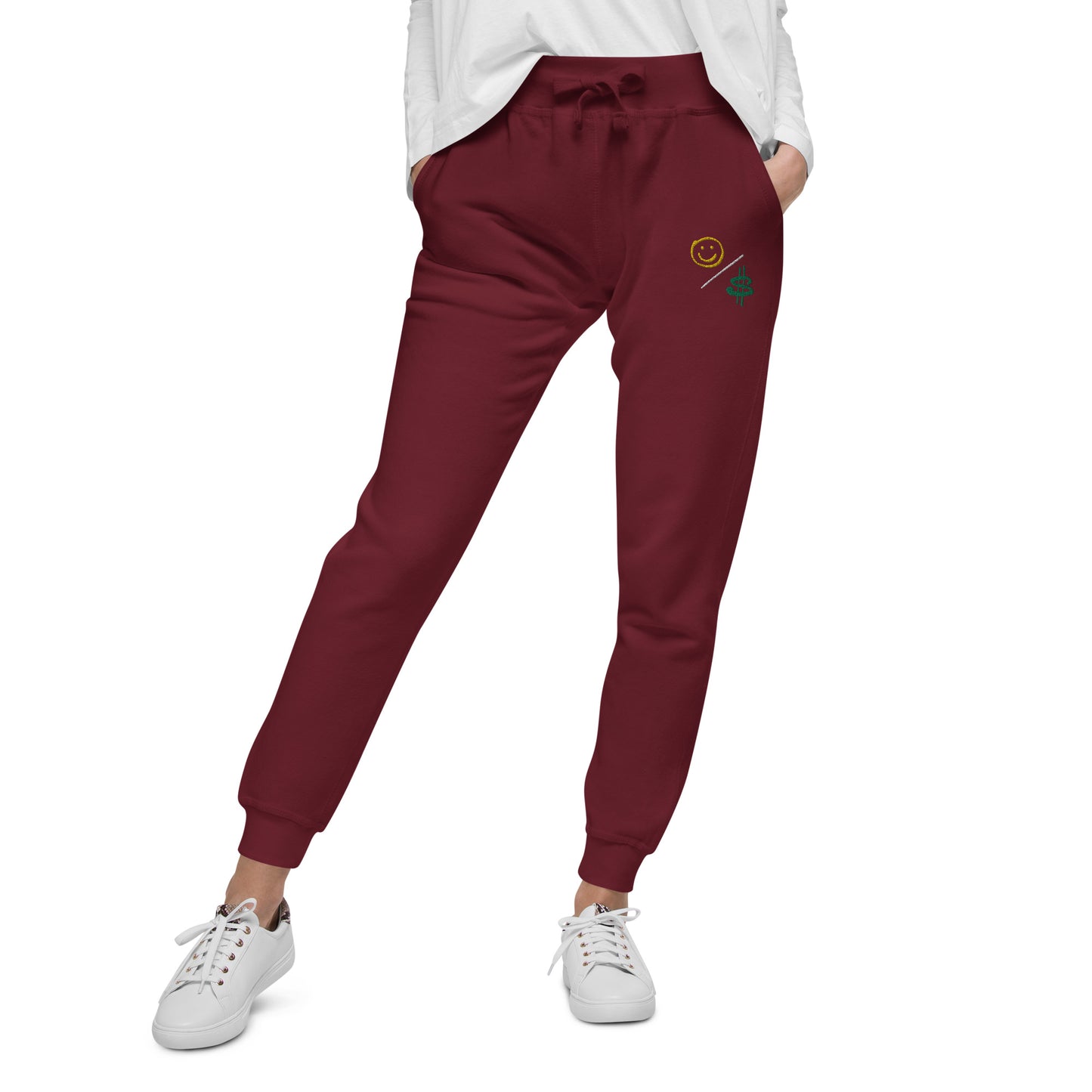 Happiness / Money Unisex fleece sweatpants