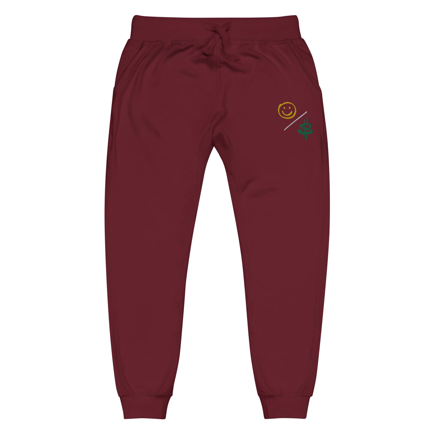 Happiness / Money Unisex fleece sweatpants