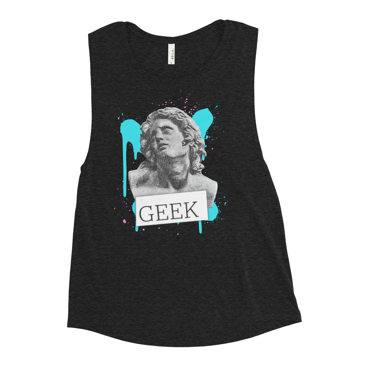 Artsy Geek Ladies’ Muscle Tank