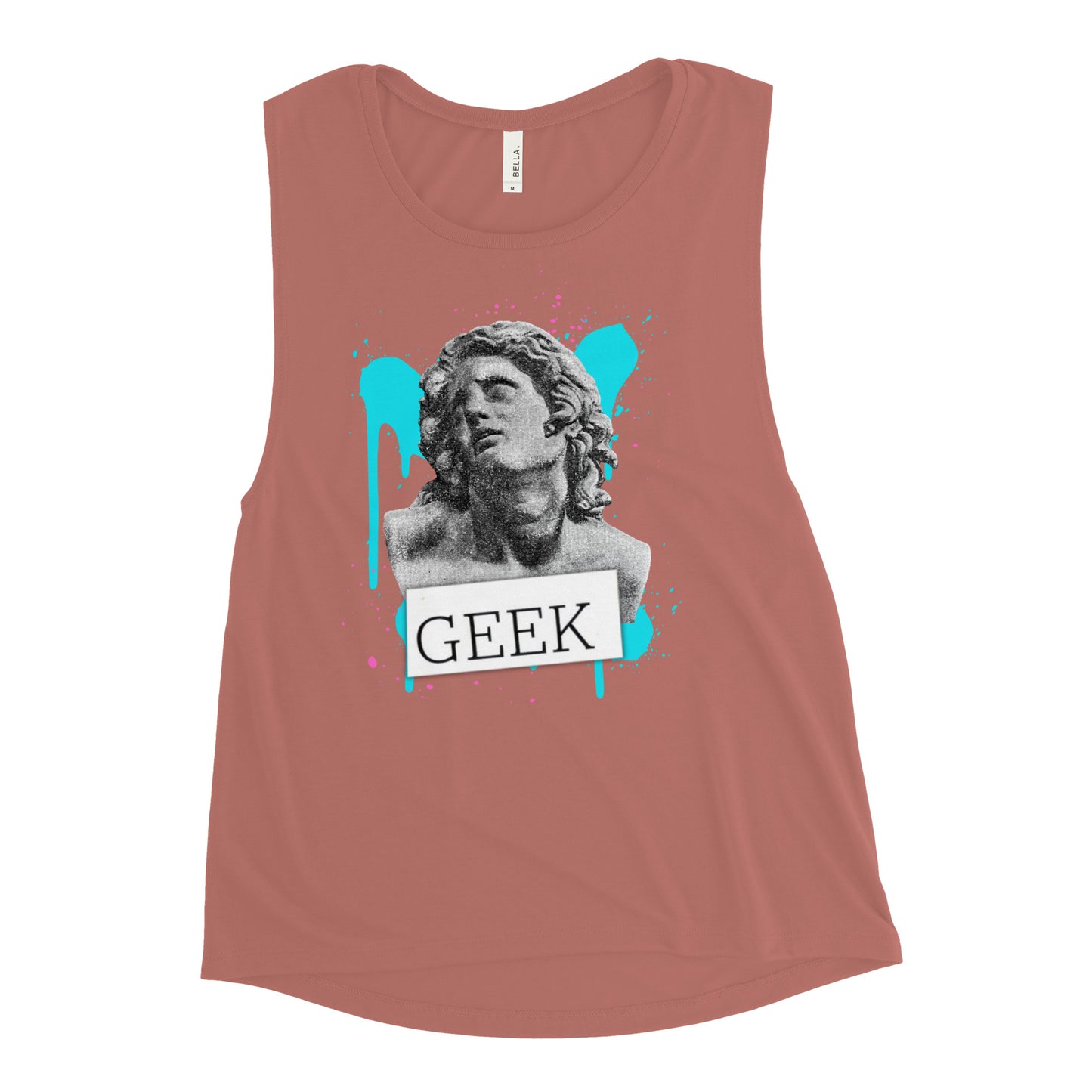 Artsy Geek Ladies’ Muscle Tank